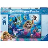 Image de Puzzle Ravensburger Le Monde Magique Des Sirènes Suprêmes 200 Pièces Multicolor