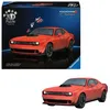 Image de Puzzle 3D Iconics - Dodge Challenger R/T Scat Pack - 108 pièces - Technologie Easyclick - Roues rotatives