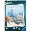 Image de Peinture Par Numéros Ravensburger Tendance Barcelone 24x30 Cm Multicolor Matériaux Recyclés
