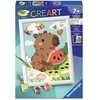 Image de Set Peinture Par Numéro Ravensburger Creart Kids 13x18 Cm Multicolor Matériaux Contrôlés