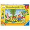 Image de Puzzles 2x12 P - Journée Nature En Famille / Kid-e-cats
