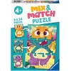Image de Ravensburger Puzzle - Dinosaures - Mix & Match - 3x24 Pièces