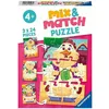 Image de Ravensburger Puzzle Animaux De La Ferme - Mix And Match - 24 Pièces