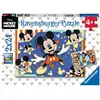 Image de Ravensburger Casse-tête Pour Enfants 2x24 Pièces Disney Mickey Mouse Au Cinéma