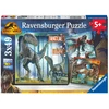 Image de Puzzle 49 pièces - T-Rex et autres dinosaures Jurassic World 3 - Le lot de 3 RAVENSBURGER