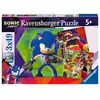 Image de Pack 3 Puzzles X 49 Pièces Ravensburger Les Aventures De Sonic Prime