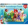 Image de Ravensburger Puzzles 2x24 P - Les Défenseurs Des Animaux / Petronix Defenders