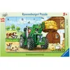 Image de Puzzle cadre Ravensburger - Tracteur à la ferme - 15 pièces