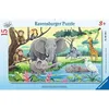 Image de Puzzle cadre 15 p - Animaux dAfrique - Ravensburger - Mixte - A partir de 3 ans