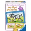 Image de Ravensburger Puzzle Animaux - Bons Amis - 3x6 Pièces - Puzzle Enfant