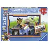 Image de Pat' Patrouille Puzzles 2x12 Pieces - La Pat'patrouille En Action - Des 3 Ans