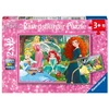 Image de Puzzles 2 X 12 Pièces Ravensburger Dans Le Monde Des Princesses Disney