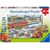 Image de Puzzle Ravensburger Tumulte À La Gare 26x18 Cm Multicolor Plastique