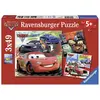 Image de Ravensburger Puzzle 3x49 P - Course Autour Du Monde / Cars 2