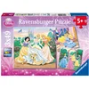 Image de Puzzle Puzzles 3x49 p - Rêves de princesses / Disney Princesses RAVENSBURGER