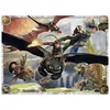 Image de Puzzle Ravensburger Dragons En Vol 49x36 Cm Multicolor Carton