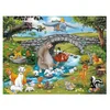 Image de Puzzle 100 Pièces Xxl Ravensburger La Famille D Animal Friends Disney