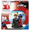 Image de Miraculous Puzzle 3d Ball 72 Pieces - Puzzle Enfant 3d Sans Colle - Des 6 Ans
