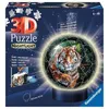 Image de Ravensburger Puzzle 3d Ball 72 P Illuminé - Les Grands Félins