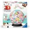 Image de Ravensburger 3d Puzzle Ball Puzzle-ball Squishmallows Puzzle 3d 72 Pièce(s) Jouet