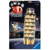 Image de Puzzle 3d Tour De Pise Illuminée - Ravensburger - Monument 216 Pieces - Sans Colle