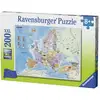 Image de Puzzle 200 P Xxl - Carte D'europe