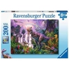 Image de Ravensburger King Of The Dinosaurs Jeu De Puzzle 200 Pièce(s) Dinosaures