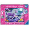 Image de Puzzle Xxl Ravensburger Licorne Scintillante Collection Paillettes 100 Pièces