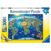 Image de Puzzle 300 P Xxl - Carte Des Monuments Du Monde
