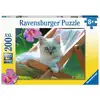 Image de Ravensburger Puzzle 200 P Xxl - Chaton Blanc