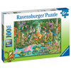 Image de Puzzle Ravensburger L'orchestre Des Animaux 100 Pièces Vert Autre(s) Matière(s)