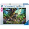 Image de Ravensburger Puzzle 1000 P - Famille De Loups Dans La Forêt