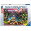 Image de Puzzle 3000 P - Tigres Au Lagon