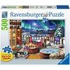 Image de Ravensburger Puzzle Casse-tête 500 Pièces Aurores Boréales Extra Grand