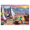 Image de Ravensburger Puzzle - Puzzle 500 Pièces Soirée À La Plage Extra Grand