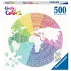 Image de Ravensburger - Puzzle Rond 500 Pieces - Mandala (circle Of Colors)