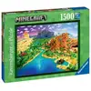 Image de Puzzle 1500 P Monde Minecraft
