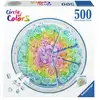 Image de Puzzle Rond Ravensburger Cake Arc-en-ciel - 500 Pièces
