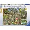 Image de Puzzle 5000 pièces - Ville bizarre / Colin Thompson - Ravensburger - Puzzle adultes - Dès 14 ans