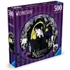 Image de Puzzle Rond - Mercredi Adams - 500 Pieces - Dessins Animés Et Bd - A Partir De 10 Ans