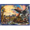 Image de Puzzle 1000 pièces - RAVENSBURGER - Le Roi Lion - Dessins animés et BD - Jaune - Mixte