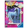 Image de Numéro D'art Mini Format Licorne Et Étoiles - Ravensburger