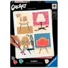 Image de Creart 24x30 Cm Eames - Loisir Créatif - Peinture Par Numéros - Adulte - Dès 12 Ans - 20153 - Version Française -