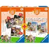 Image de Ravensburger Puzzle 3 Puzzles + Memory - 44 Cats - 25 Pièces