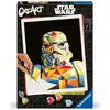 Image de Peinture Enfant Ravensburger Creart® Star Wars Stormtrooper 24 X 30 Cm