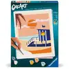 Image de Creart 24x30 Cm Beach Cottage, Adulte, Peinture Par Numéros, 23896,