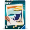 Image de Creart 24x30 Cm Relax At The Beach, Adulte, Peinture Par Numéros, 23897,