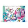 Image de Be Creative Figurines Licornes 10 objets à réaliser en plâtre Décoration Loisir créatif Dès 7 ans Ravensburger