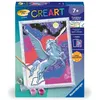 Image de CreArt Kids 18x24cm Etincelant Pégase Kit de peinture par numéros Numéro dArt Dès 7 ans 25830 Ravensburger