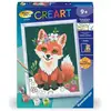 Image de Creart Kids 18x24cm Renard Fleuri